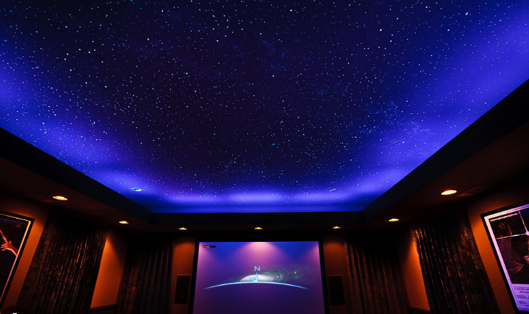 Home Theater Decor For 2024 : Star Ceiling Panel