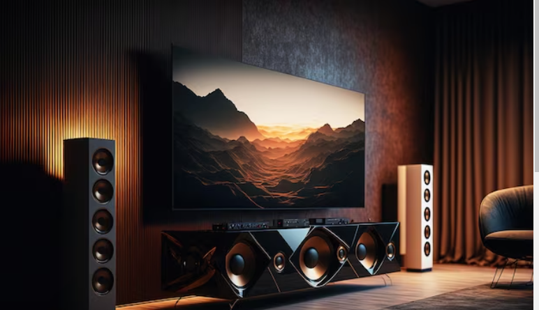 Home Theater Decor For 2024 : Surround Sound System