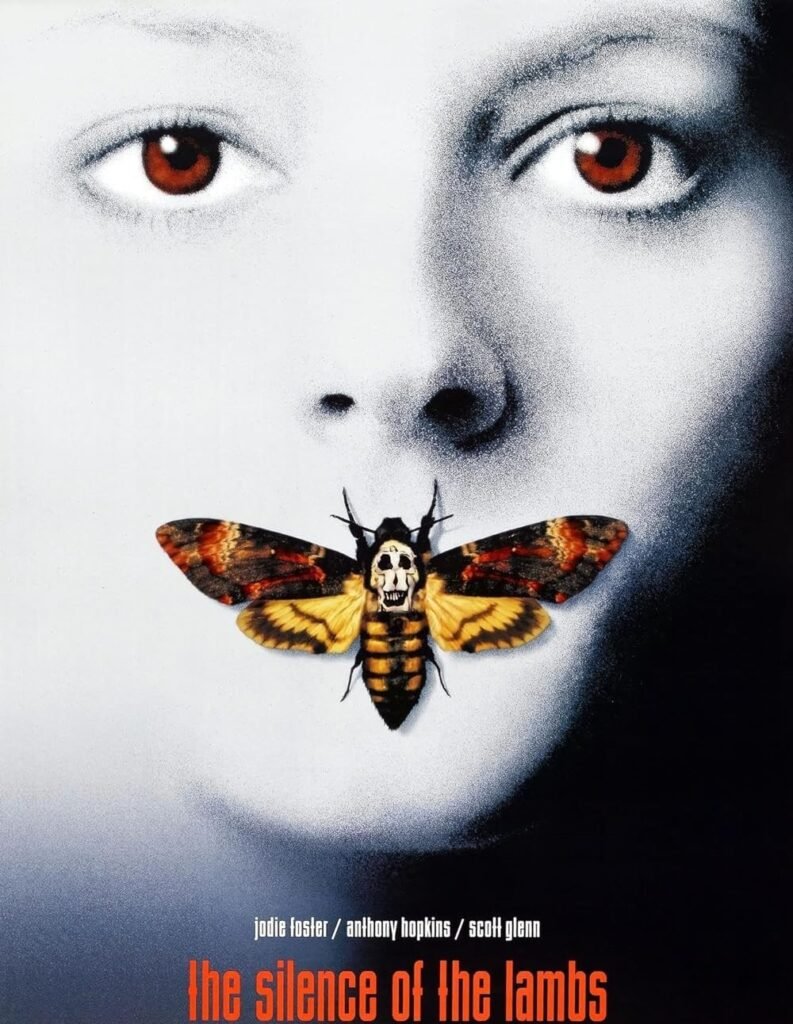 horror movie posters - The Silence of the Lambs (1991)