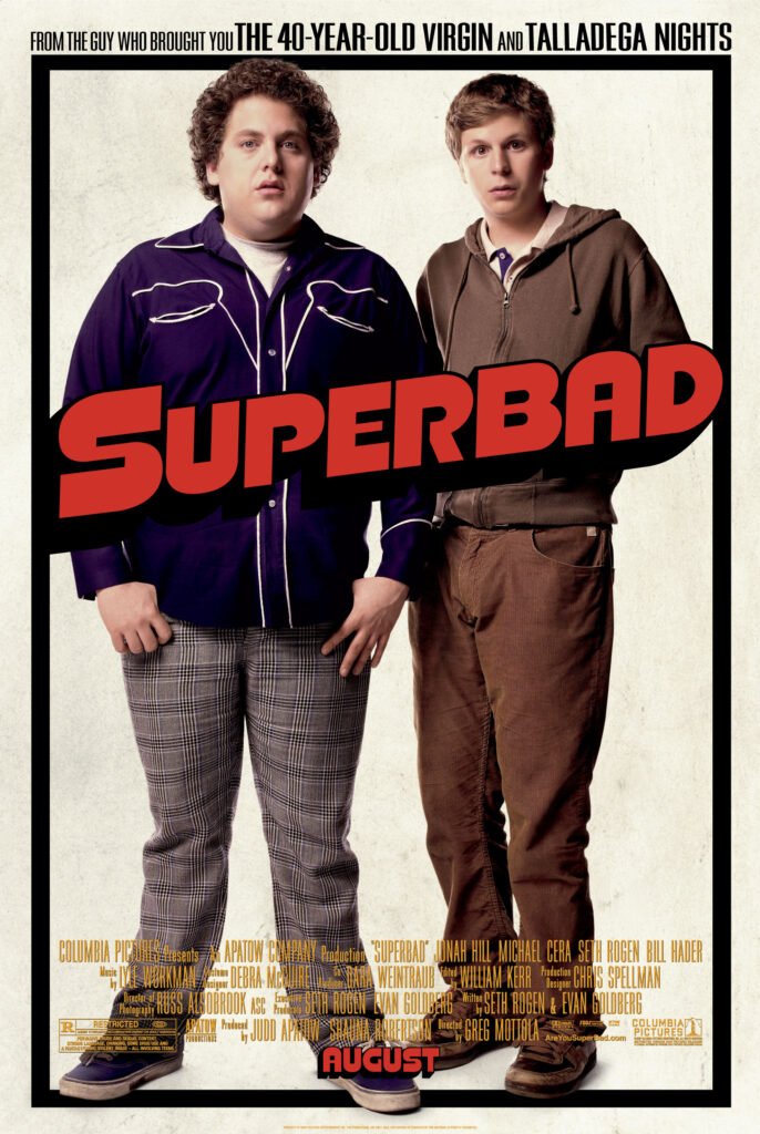comedy movies of the 2000's - superbad