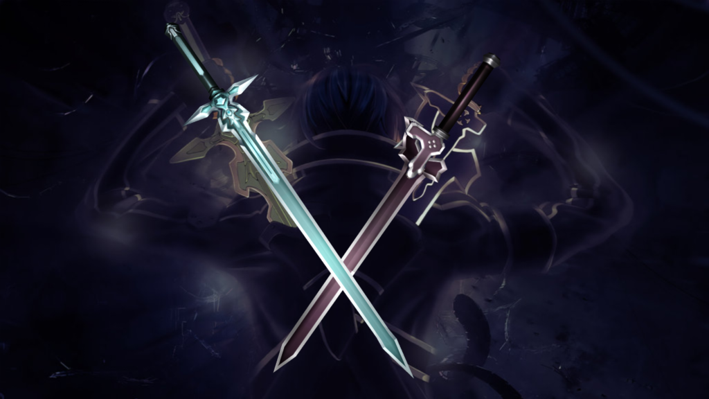 Anime Swords - Elucidator and Dark Repulser - Sword Art Online